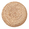 Leri Tatami Floor Cushion | Arrow Weave Light Brown Hyacinth | 16"