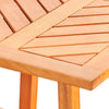 Heno Outdoor Dining Table | 18" Top | Honey Brown Eucalyptus Wood