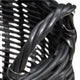 Lesa Multi Use Storage Basket with Handles | 13" Black Wicker Woven