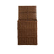 Jary Storage Basket with Lid | Dark Walnut Brown | 22" Wicker Woven