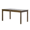 Ceri Outdoor Dining Table with Umbrella Hole | Graywash 59" Top