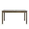 Ceri Outdoor Dining Table with Umbrella Hole | Graywash 59" Top