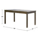 Ceri Outdoor Dining Table with Umbrella Hole | Graywash 59" Top