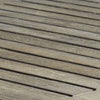 Emio Outdoor Side Bar Table | 24" Top | Farmhouse Graywashed Acacia Wood