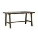 Mery Outdoor Dining Table | 59" Slatted Top | Gray Washed Acacia Wood