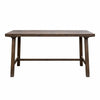 Mery Outdoor Dining Table | 59" Slatted Top | Gray Washed Acacia Wood
