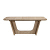 Wily Dining Table | 74-94" Extendable Top | U Base | Natural Oak Brown