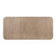Wily Dining Table | 74-94" Extendable Top | U Base | Natural Oak Brown