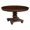 Rion Dining Table | 54" Round Top with Pedestal Base | Cherry Brown