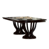 Vinci Dining Table | 84-107" Extendable Top | Vintage Espresso Brown