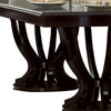 Vinci Dining Table | 84-107" Extendable Top | Vintage Espresso Brown