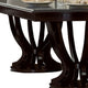 Vinci Dining Table | 84-107" Extendable Top | Vintage Espresso Brown