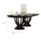 Vinci Dining Table | 84-107" Extendable Top | Vintage Espresso Brown