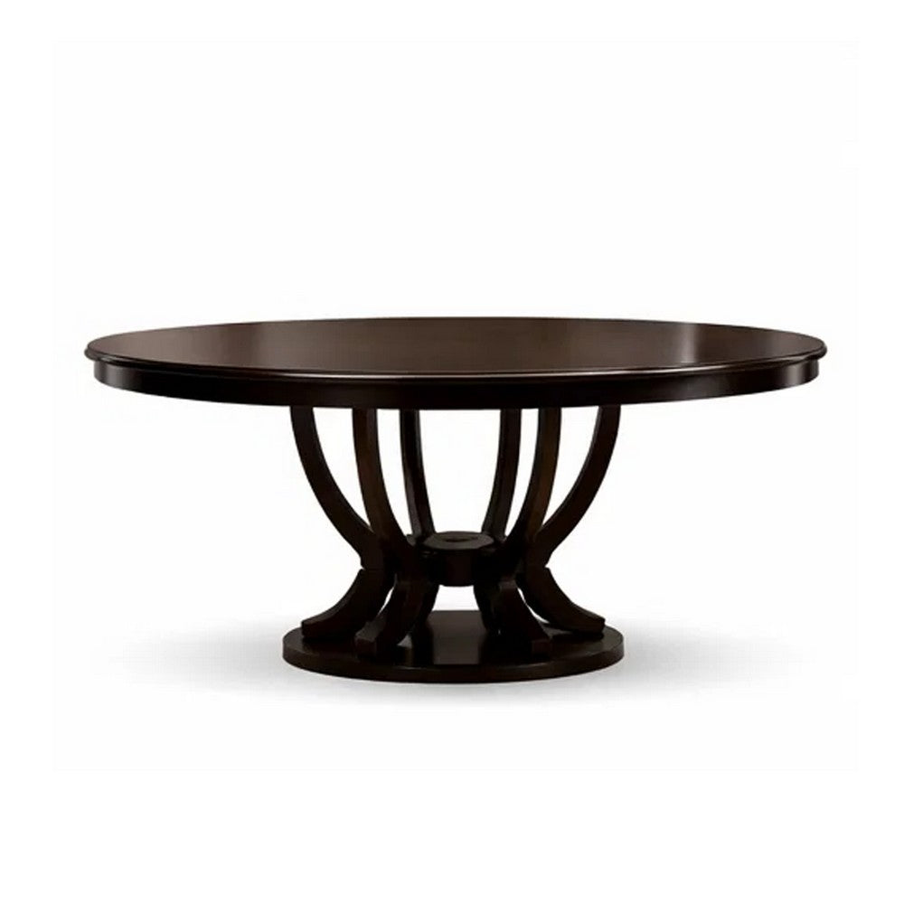 Vinci Dining Table | 60-76" Extendable Top | Classic Espresso Brown