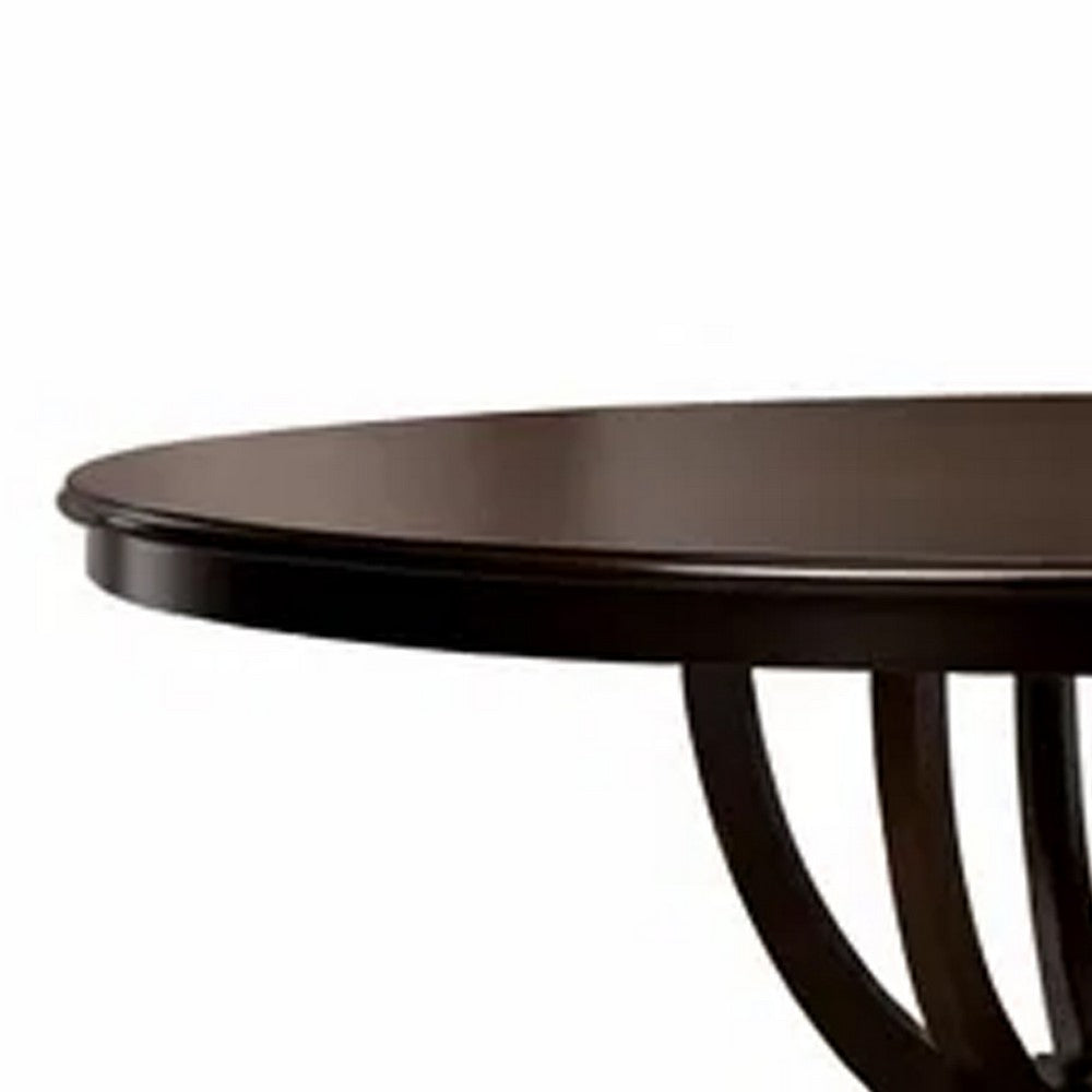 Vinci Dining Table | 60-76" Extendable Top | Classic Espresso Brown