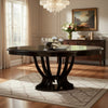 Vinci Dining Table | 60-76" Extendable Top | Classic Espresso Brown
