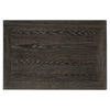 Rome Counter Height Dining Table | 60" Top with Wine Rack | Gray Brown