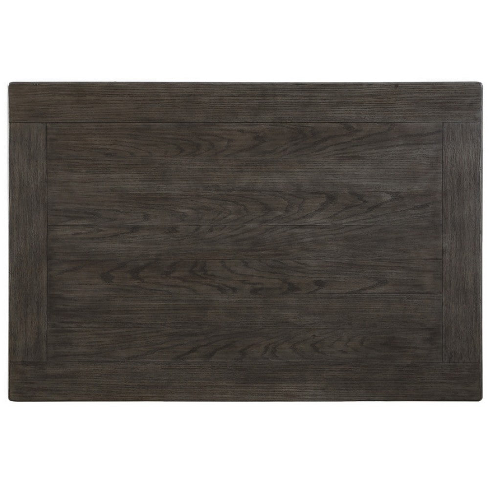 Rome Counter Height Dining Table | 60" Top with Wine Rack | White Brown