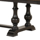 Tom Dining Table | 82-104" Extendable Top | Trestle Base | 2 Tone Brown