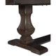 Ruth Dining Table | 77-95" Extendable Top | Classic Rustic Brown Trestle