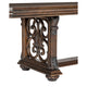 Devi Dining Table | 80-108" Extendable Top | Trestle Base | Oak Brown
