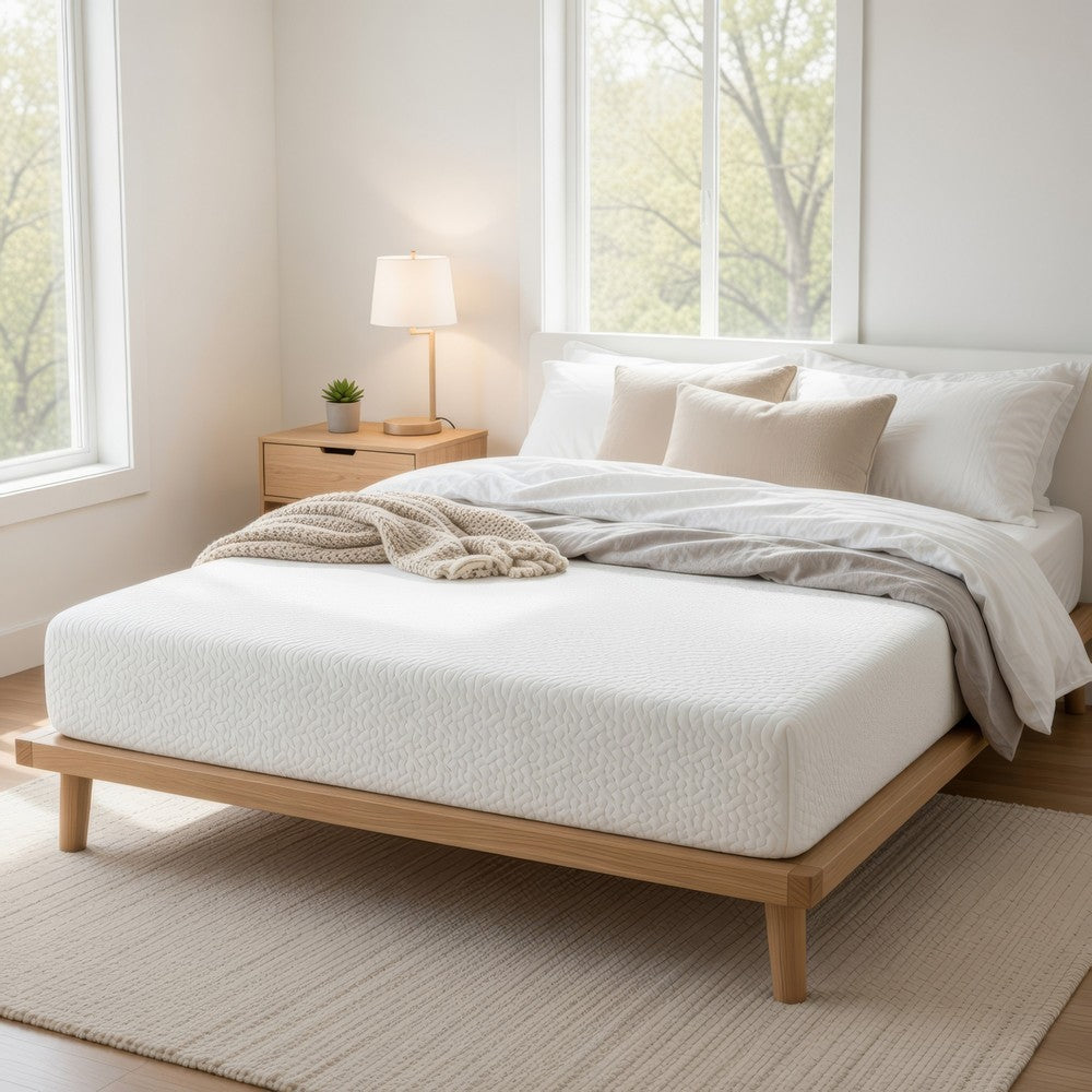 Mae Twin Size Mattress | Cool Gel Memory Foam | Tencel Cover | 6" Firm