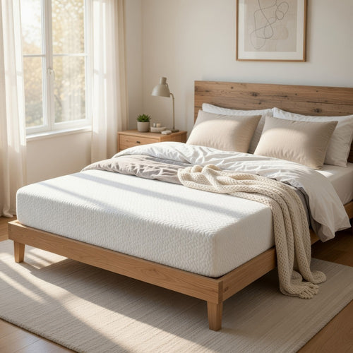 Mae Twin Size Mattress | Cool Gel Memory Foam | Tencel Cover | 6" Firm