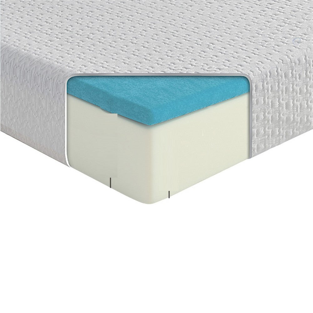 Mae Twin Size Mattress | Cool Gel Memory Foam | Tencel Cover | 8" Firm