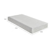 Mae Twin Size Mattress | Cool Gel Memory Foam | Tencel Cover | 8" Firm