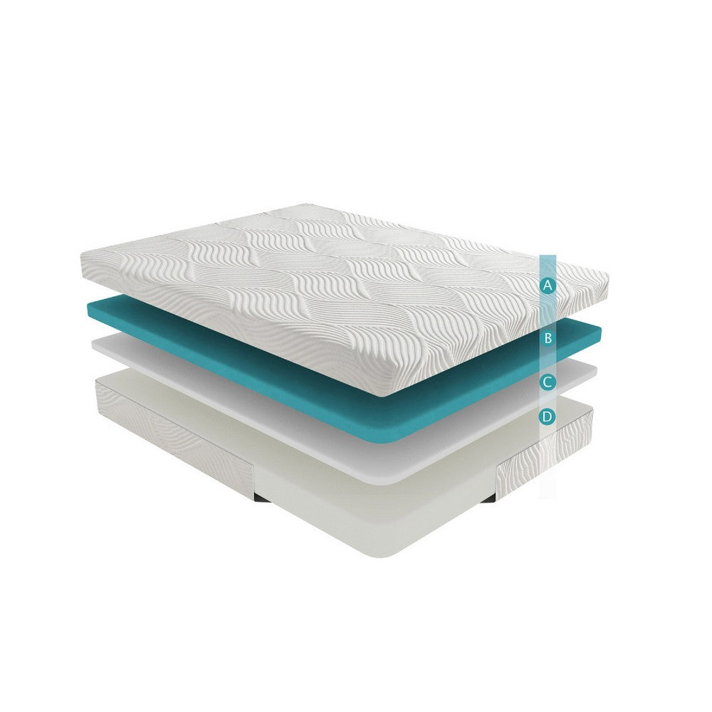 Mae Full Size Mattress | Cool Gel Memory Foam | Tencel Cover | 10" Firm