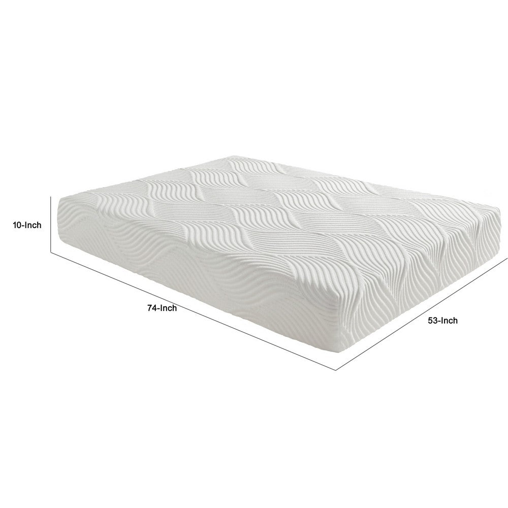Mae Full Size Mattress | Cool Gel Memory Foam | Tencel Cover | 10" Firm
