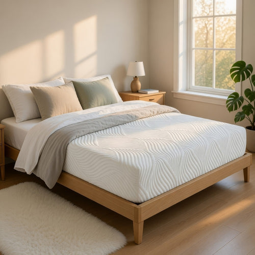 Mae Full Size Mattress | Cool Gel Memory Foam | Tencel Cover | 10" Firm