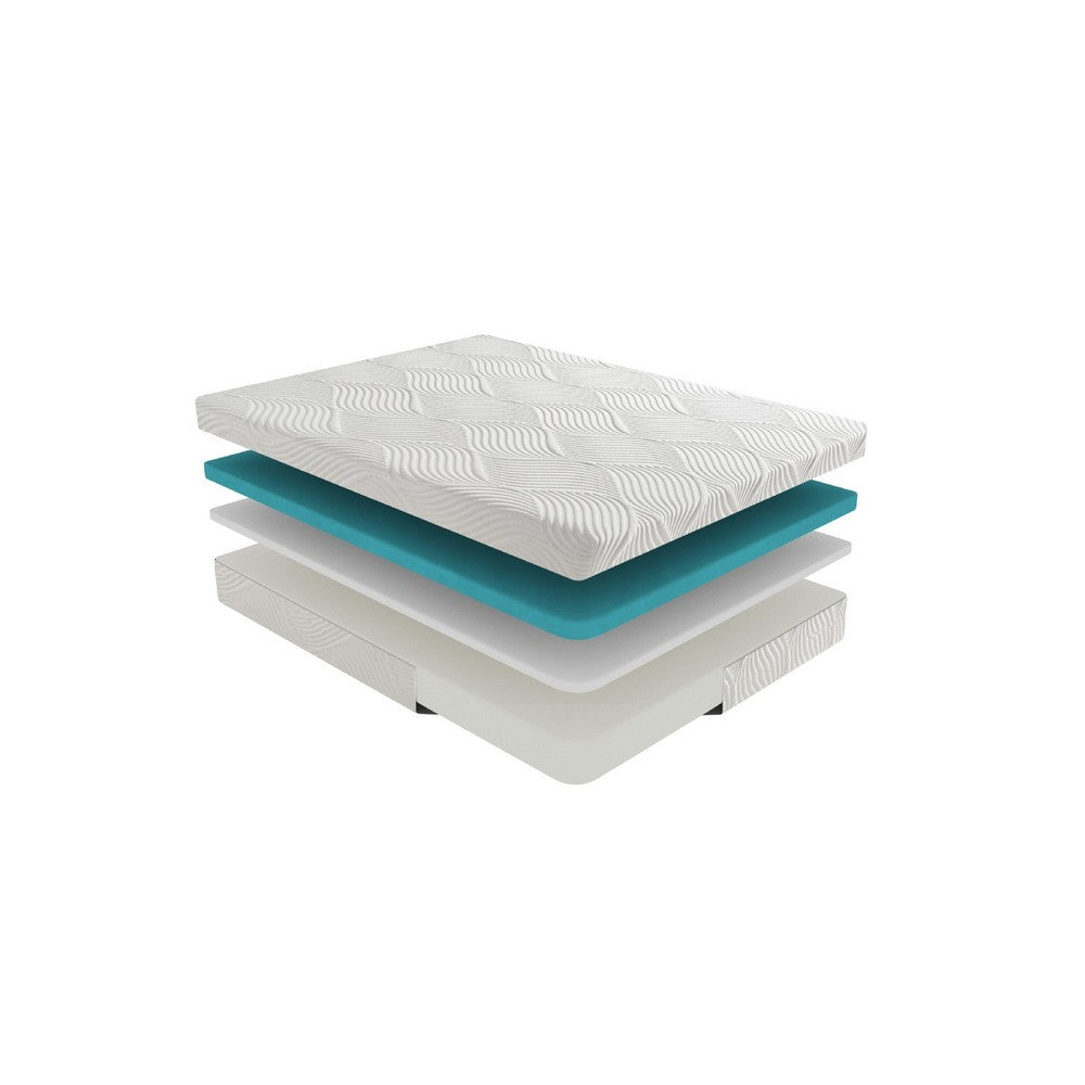 Mae Twin Size Mattress | Cool Gel Memory Foam | Tencel Cover | 10" Firm