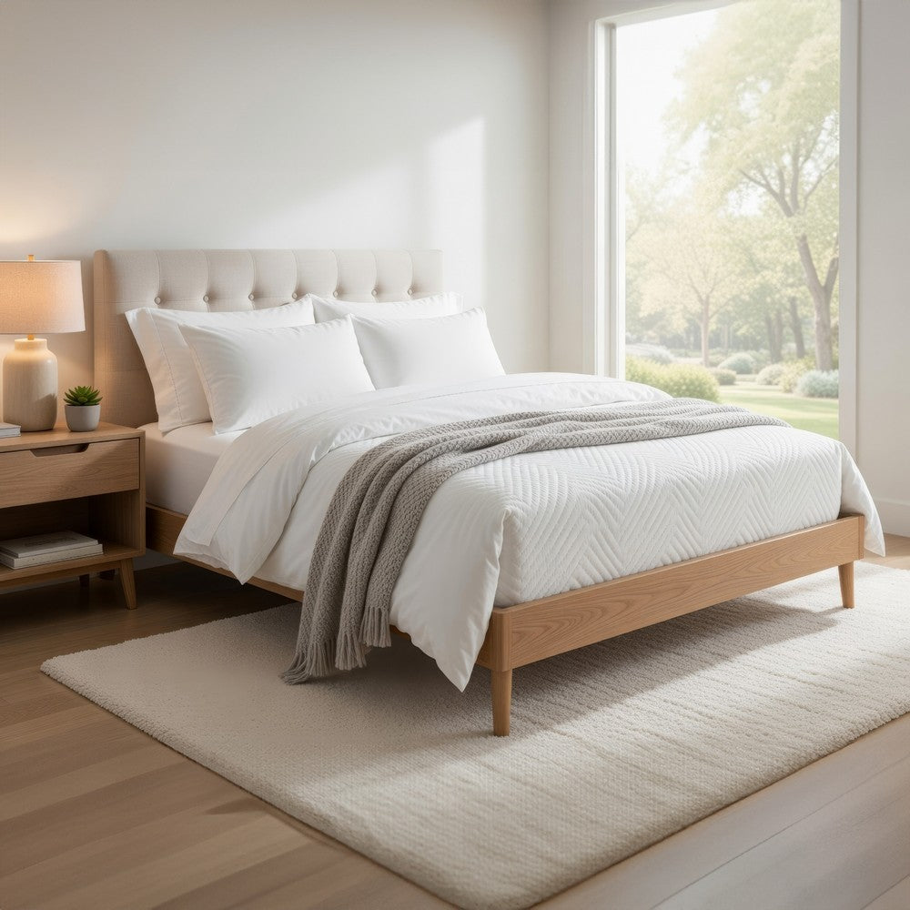 Mae Twin Size Mattress | Cool Gel Memory Foam | Tencel Cover | 10" Firm
