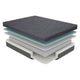 Kae Queen Size Mattress | Hybrid Cool Gel Infused Memory Foam | 8" Firm