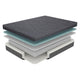 Kae Queen Size Mattress | Hybrid Cool Gel Infused Memory Foam | 8" Firm