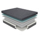 Kae Twin Size Mattress | Hybrid Cool Gel Infused Memory Foam | 8" Firm