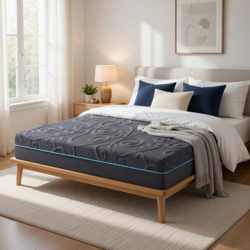 Kae Twin Size Mattress | Hybrid Cool Gel Infused Memory Foam | 8" Firm