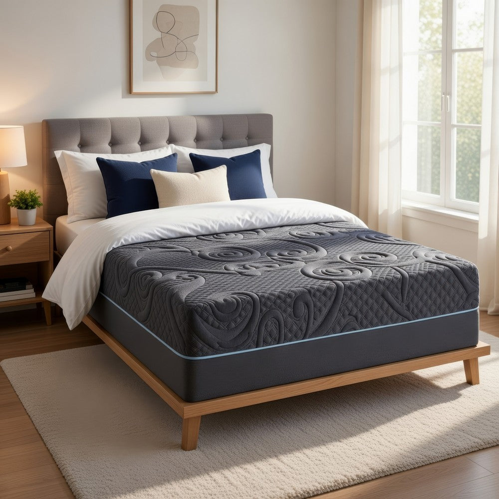 Kae Twin XL Mattress | Hybrid Cool Gel Infused Memory Foam | 11" Medium