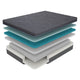 Kae California King Mattress | Hybrid Cool Gel Memory Foam | 14" Medium