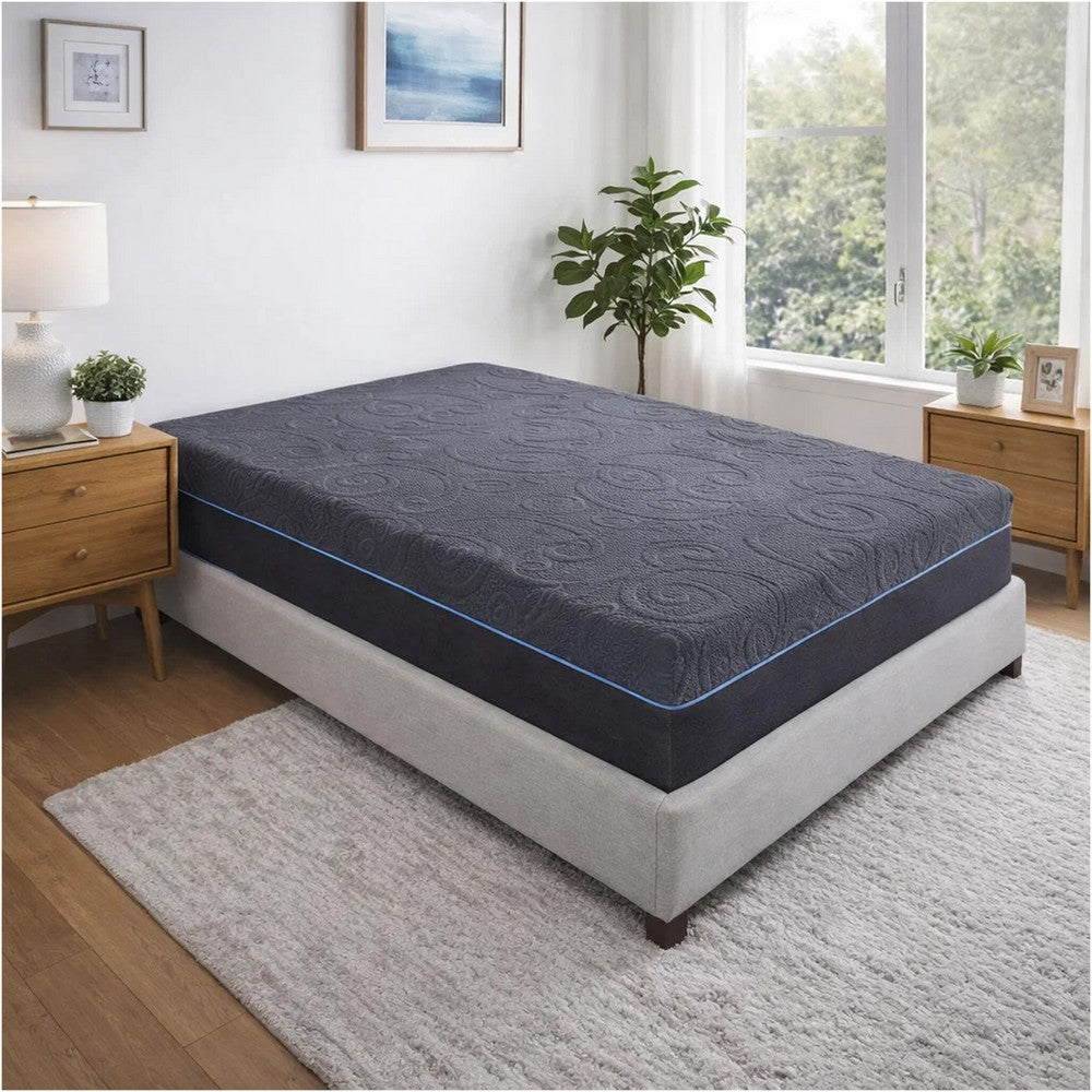 Kae California King Mattress | Hybrid Cool Gel Memory Foam | 14" Medium