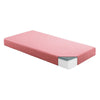 Fia Twin Mattress with 1 Pillow | Charcoal Gel Firm Memory Foam | Pink 7"