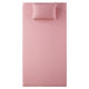 Fia Twin Mattress with 1 Pillow | Charcoal Gel Firm Memory Foam | Pink 7"