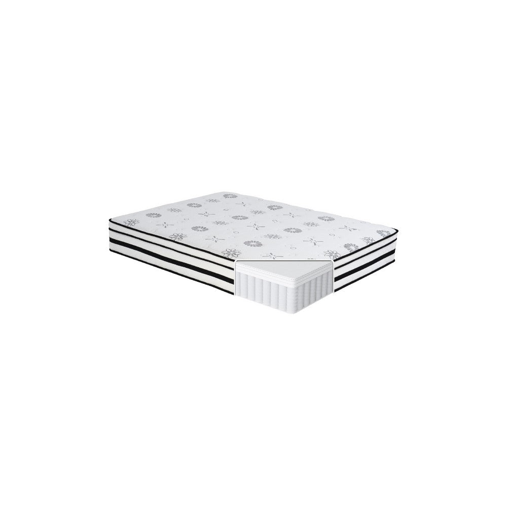 Via Twin Size Mattress | 4 Layer Hybrid Foam | 12" Medium Firmness