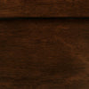 Vele Full Size Sleigh Bed | Louis Philippe Style | Cherry Brown Finish