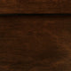 Vele Full Size Sleigh Bed | Louis Philippe Style | Cherry Brown Finish