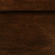 Vele Twin Size Sleigh Bed | Louis Philippe Style | Cherry Brown Finish