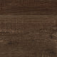 Eby Twin Panel Bed, Chevron Design, Aesthetic 3D Texture, Rustic Brown