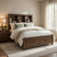 Oak Brown, Dark Brown