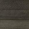 Umer Full Bed | Plank Headboard & Footboard | Trichromatic Gray | Metal Legs